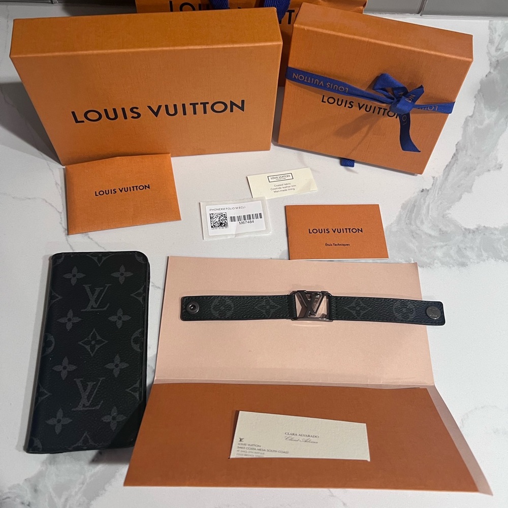 Bundle sale; IPhone XS Max phone case used, Brand New Hockenheim Bracelet